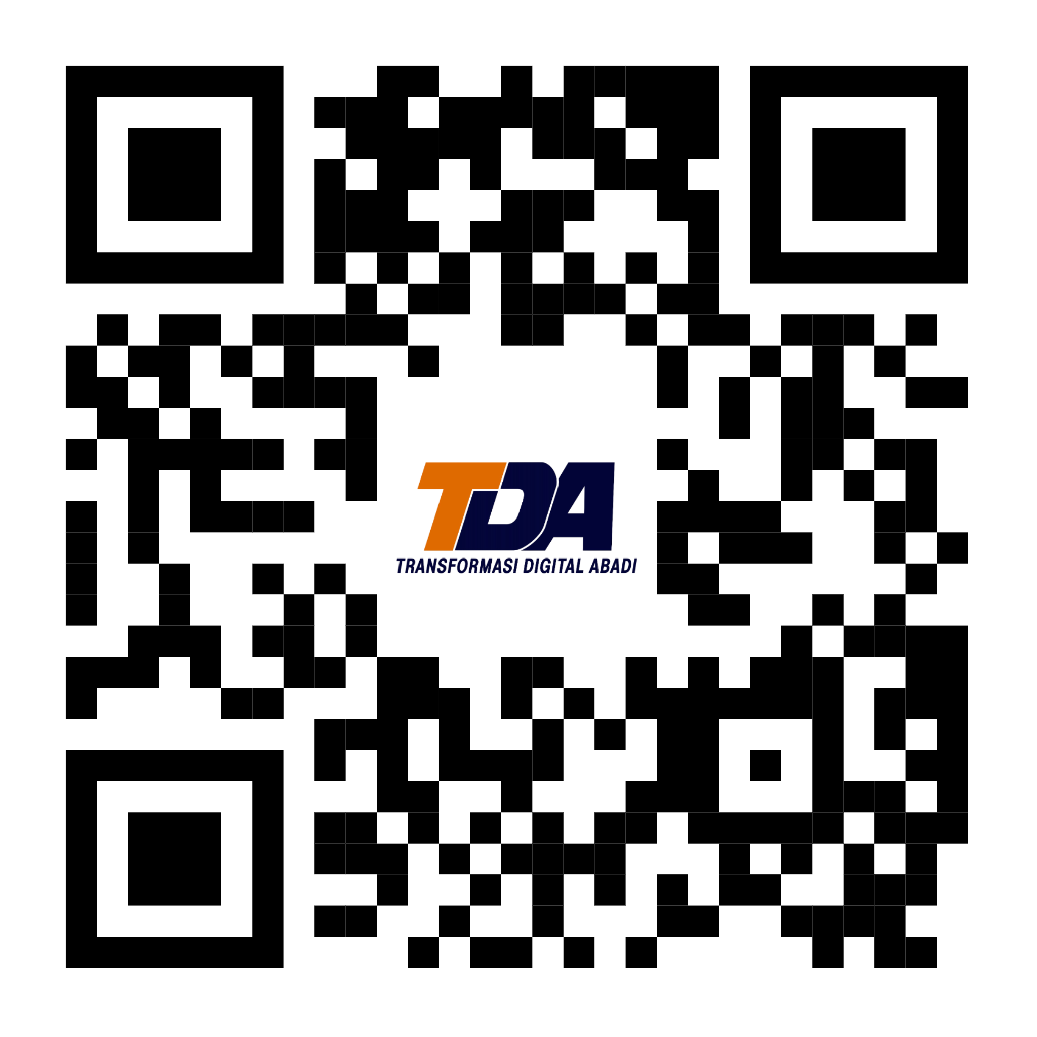 TDA Website QR Code